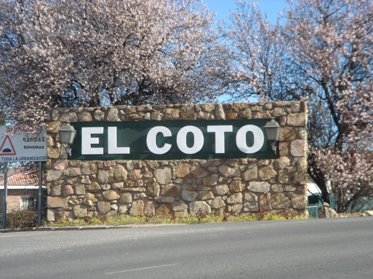 Entrada a El Coto