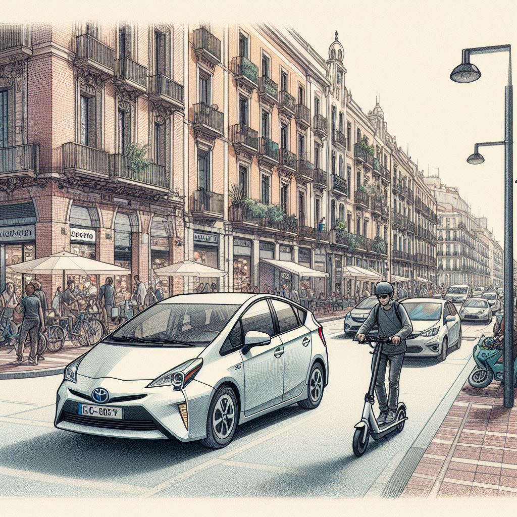 Coche Toyota Prius del 2013