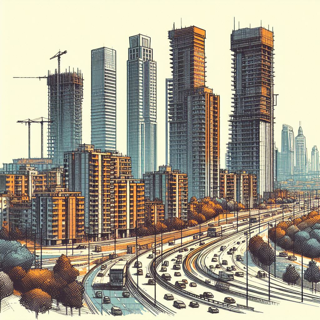Edificios en construcción